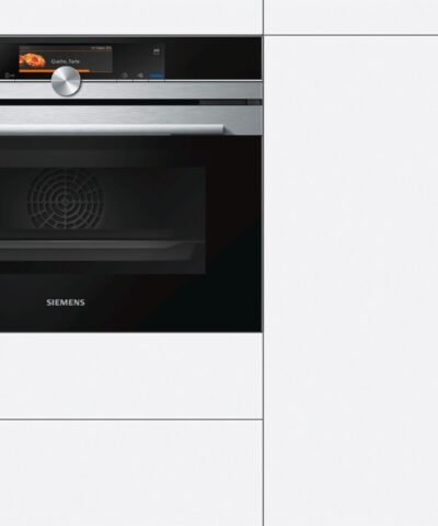 Alternative view of Four combiné vapeur Encastrable Siemens Inox - CS658GRS7