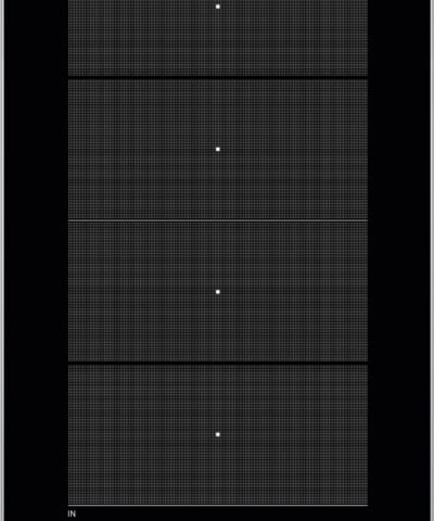 Table de cuisson Flex Induction 30 cm Noir avec cadre EX375FXB1E - Encastrable - Siemens iQ700