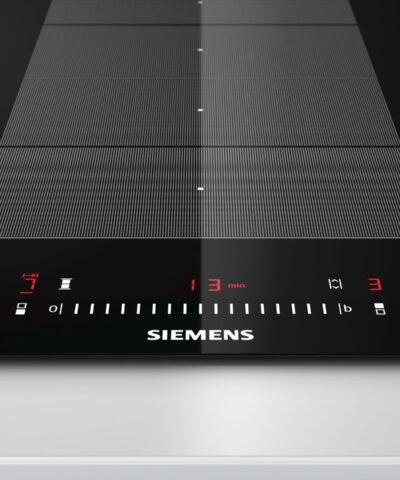 Alternative view of Table de cuisson Flex Induction 30 cm Noir avec cadre EX375FXB1E - Encastrable - Siemens iQ700