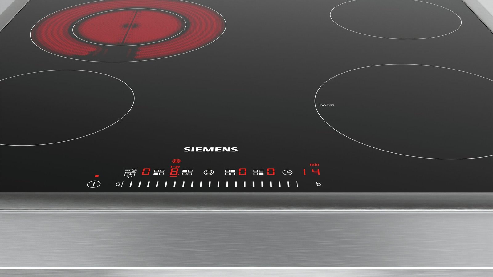Glaskeramik Kochfeld Einbau Schwarz - Siemens ET645FFP1C – Bild 2