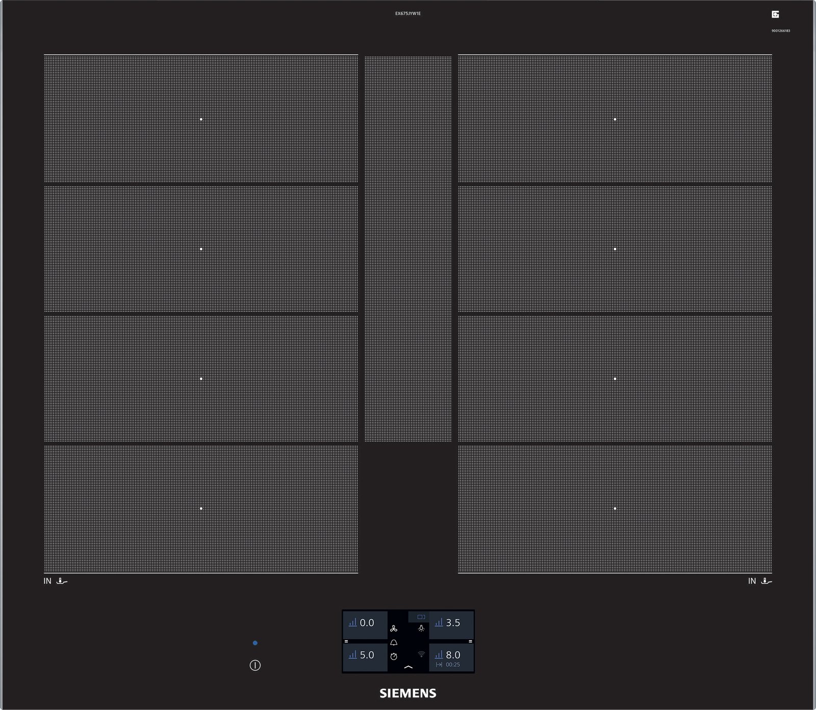 Table de cuisson à induction Encastrable Noir - Siemens EX675JYW1E