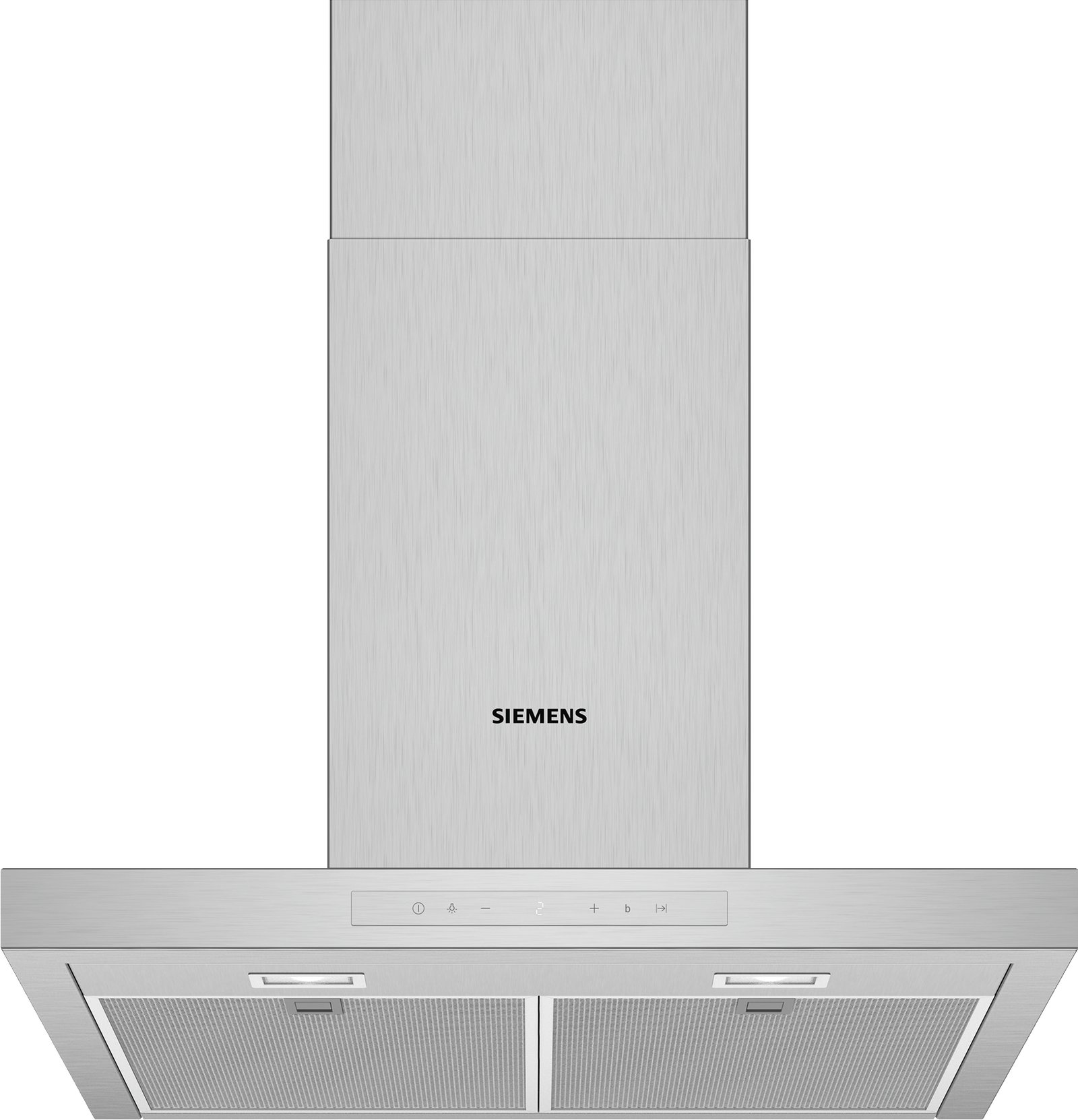 Hotte murale 60 cm Acier inox LC67BCP50 - Encastrable - Siemens iQ500