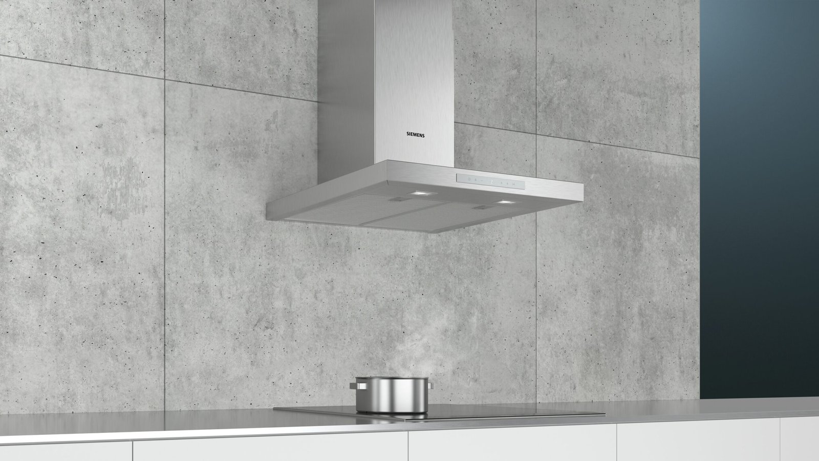 Hotte murale 60 cm Acier inox LC67BCP50 - Encastrable - Siemens iQ500 – Image 5
