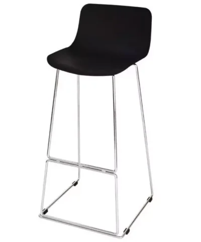 Hoher hocker FILO Schwarz - (1500141) - GAUTIER OFFICE