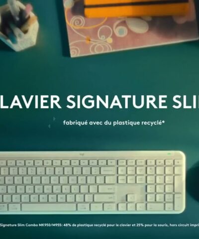Logitech Clavier K950 Signature Slim Graphite 11