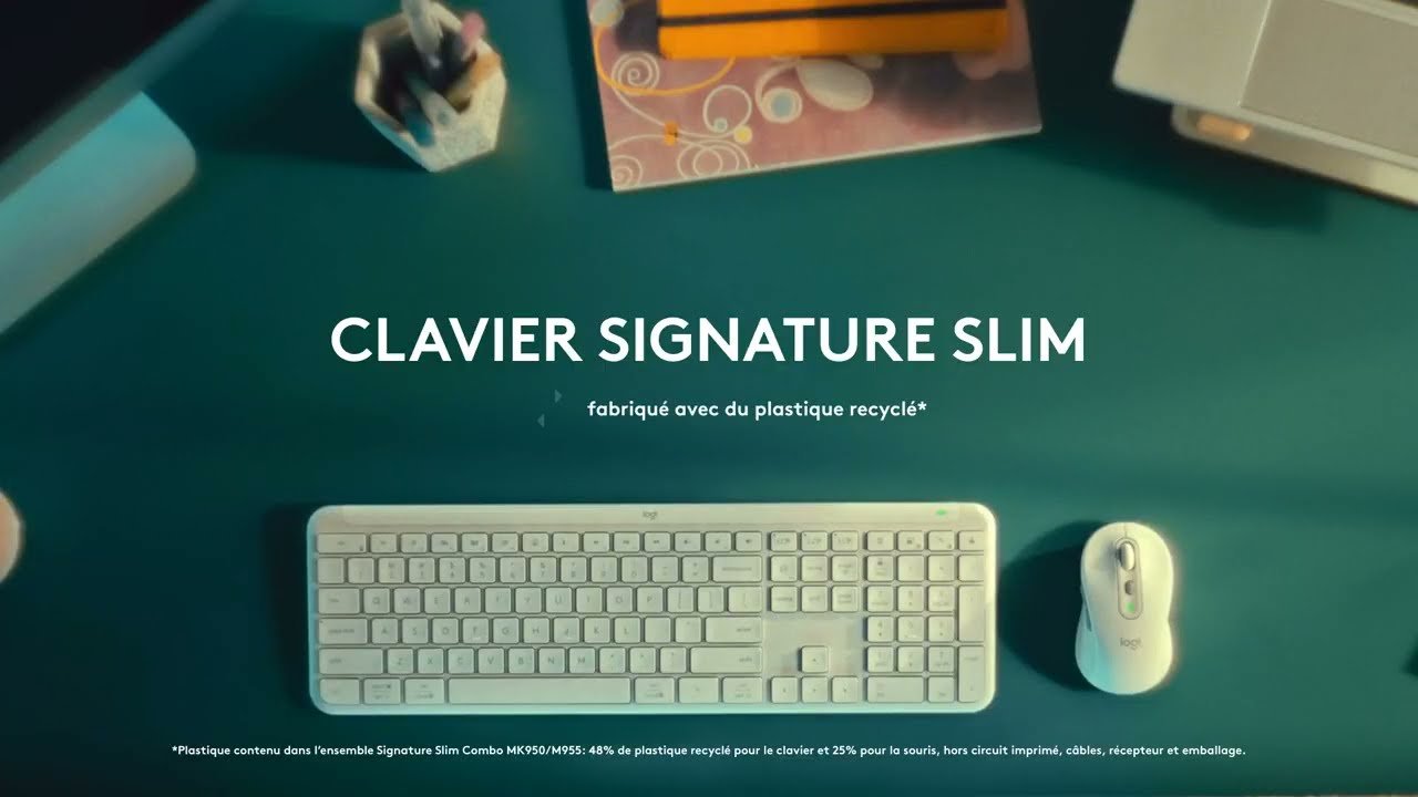 Logitech Clavier K950 Signature Slim Graphite