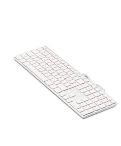LMP Clavier KB-1243 Argent, Mac CH layout avec pavé numérique 3