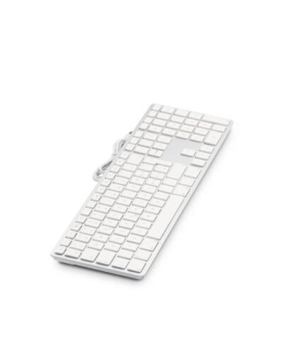 LMP Clavier KB-1243 Argent, Mac CH layout avec pavé numérique 4