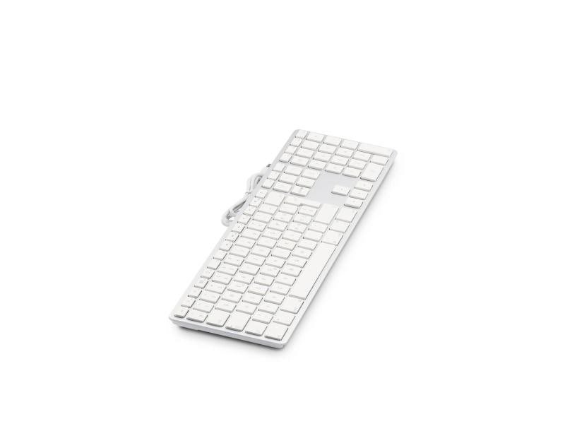 LMP Clavier KB-1243 Argent, Mac CH layout avec pavé numérique 4