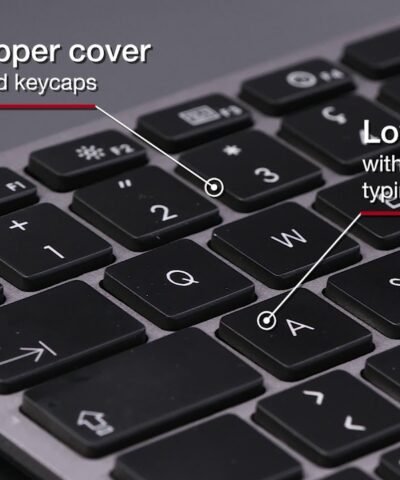 LMP Clavier KB-1243 Argent, Mac CH layout avec pavé numérique