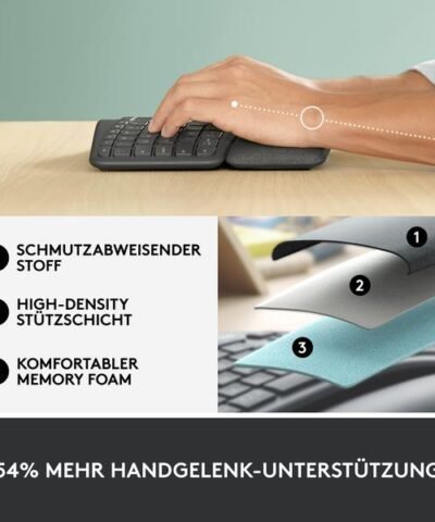 Logitech Tastatur K860 for Business 6