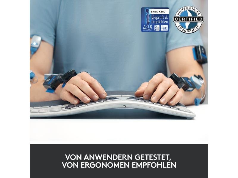 Logitech Tastatur Ergo K860 3