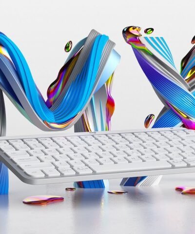 Logitech Tastatur MX Keys Mini Rose CH-Layout 11