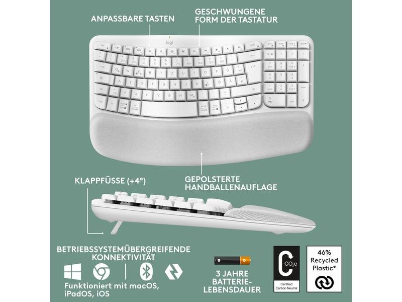 Logitech Tastatur Wave Keys 7