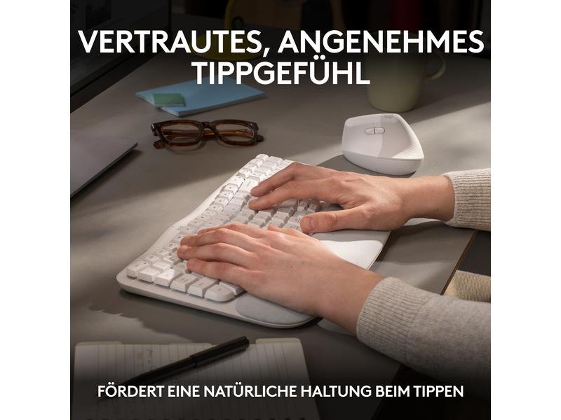 Logitech Tastatur Wave Keys 4