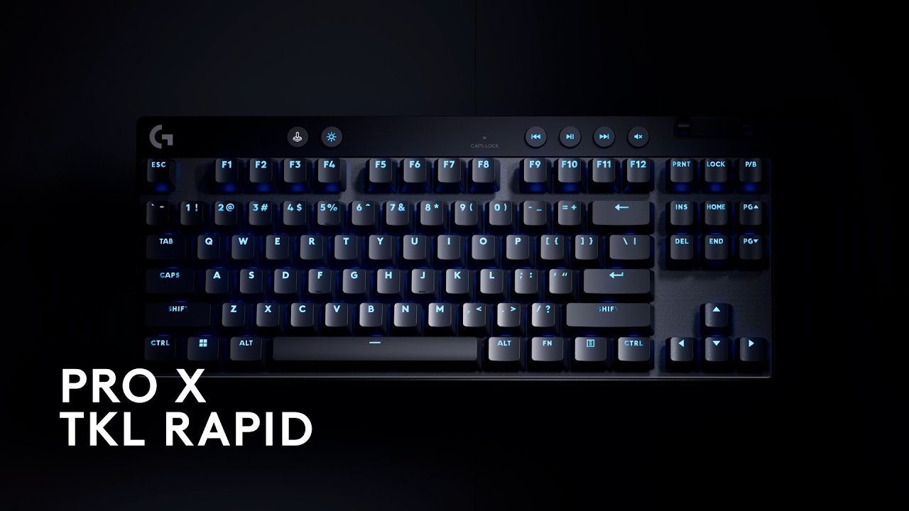 Logitech Clavier de gaming Pro X TKL Rapid Noir 8