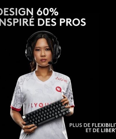 Logitech Clavier de gaming Pro X 60 Lightspeed Black 5