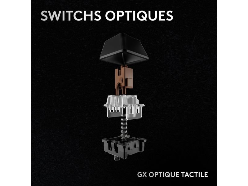 Logitech Clavier de gaming Pro X 60 Lightspeed Black 7