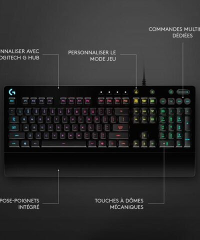 Logitech Clavier de gaming G213 Prodigy 6