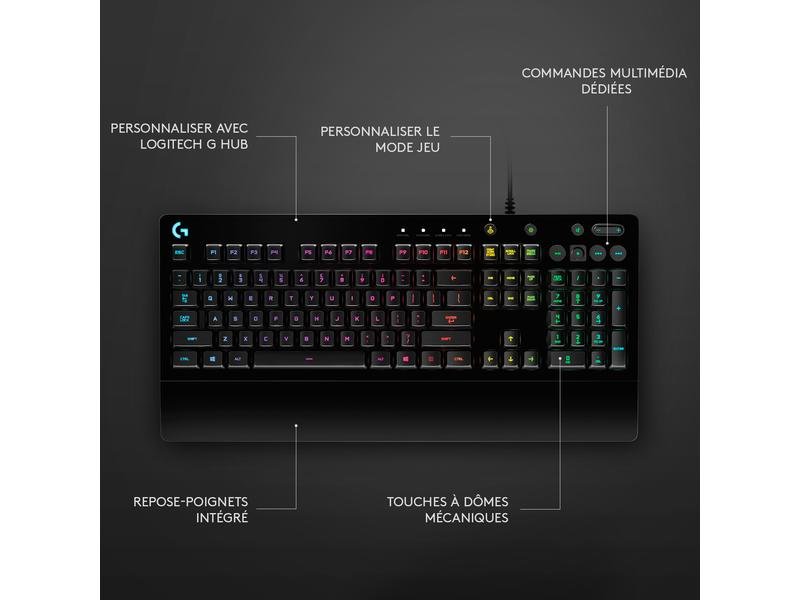 Logitech Clavier de gaming G213 Prodigy 6