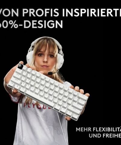Logitech Gaming-Tastatur Pro X 60 Lightspeed White 5