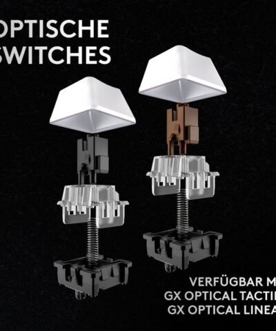 Logitech Gaming-Tastatur Pro X 60 Lightspeed White 6