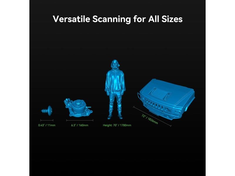 Creality Scanner 3D CR-Scan Raptor 7