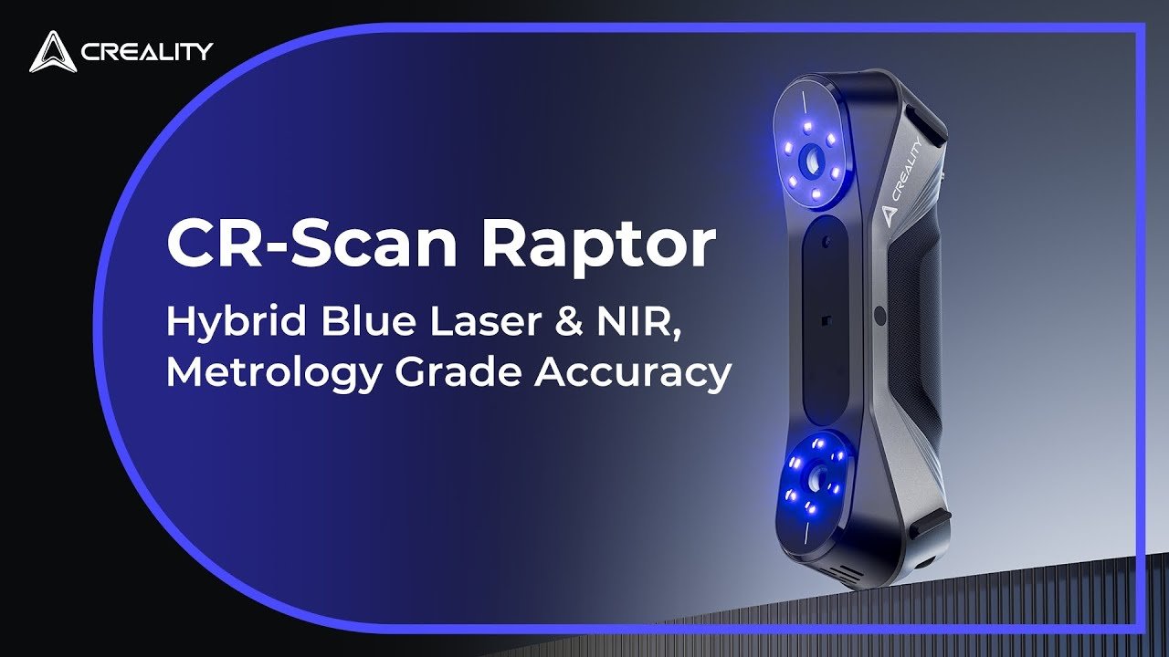Creality Scanner 3D CR-Scan Raptor 10