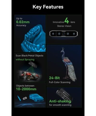 Creality Scanner 3D CR-Scan Loutre 6