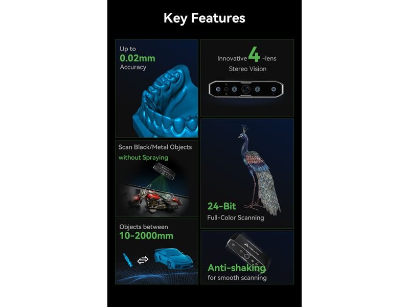 Creality Scanner 3D CR-Scan Loutre 6