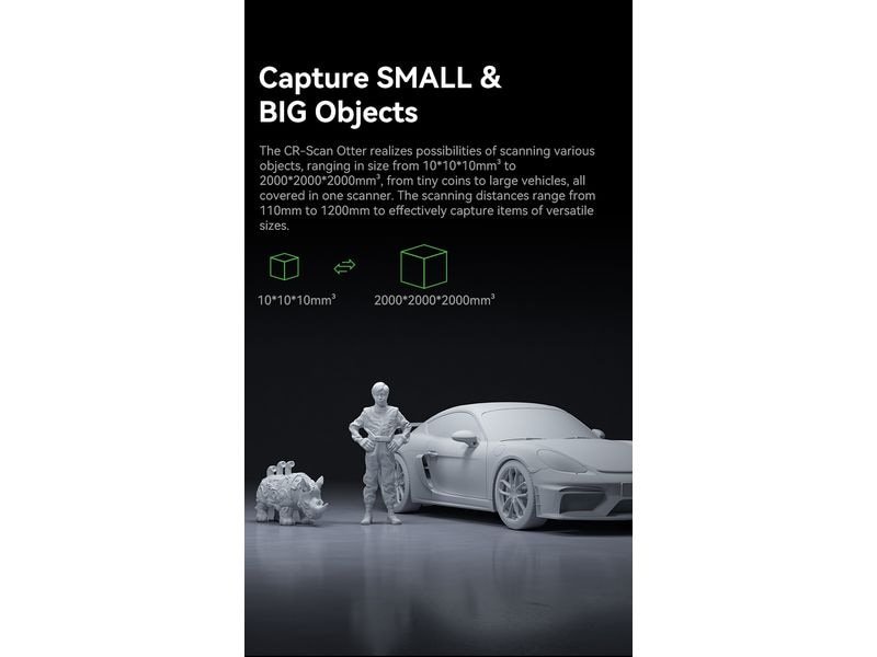 Creality Scanner 3D CR-Scan Loutre 8
