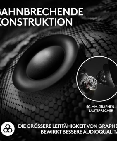 Logitech Headset G Pro X 2 Wireless Lightspeed Gaming Schwarz 4