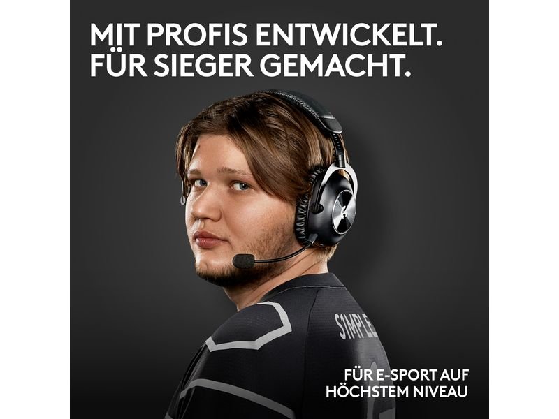 Logitech Headset G Pro X 2 Wireless Lightspeed Gaming Schwarz 2