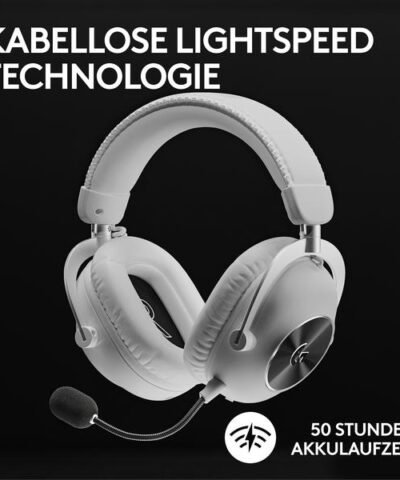 Logitech Headset G Pro X 2 Wireless Lightspeed Gaming Weiss 4