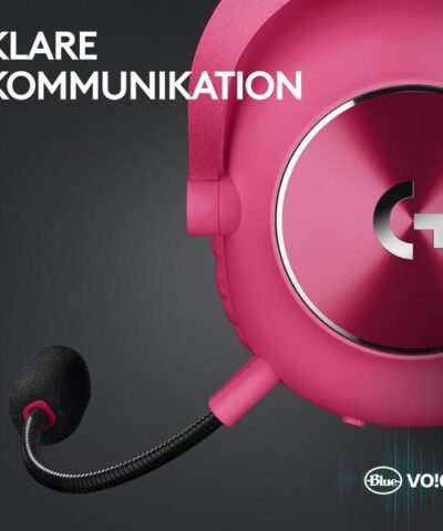Logitech Headset G Pro X 2 Wireless Lightspeed Gaming Magenta 7