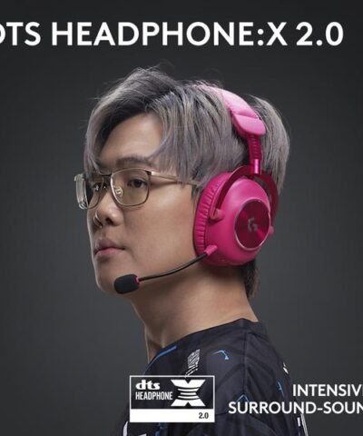 Logitech Headset G Pro X 2 Wireless Lightspeed Gaming Magenta 6