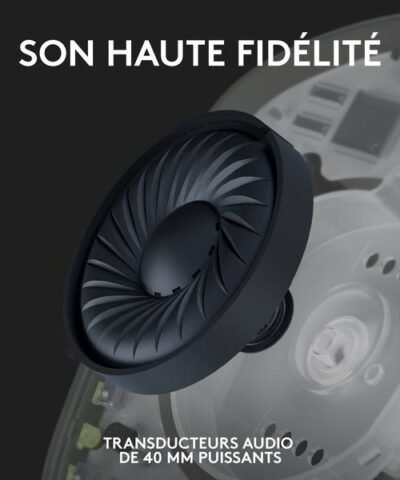 Logitech Écouteurs G435 Gaming Lightspeed Blanc 4