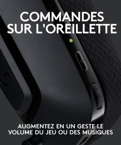 Logitech Écouteurs G535 Lightspeed Noir 6