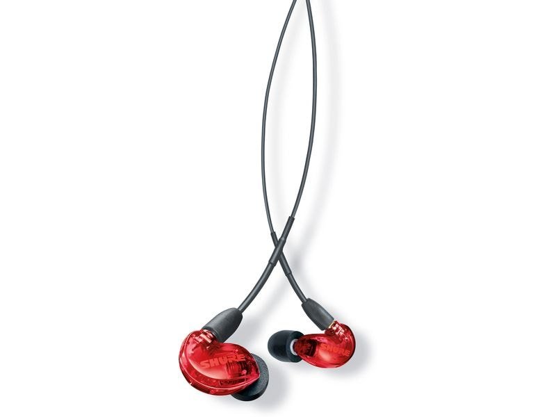 Shure Écouteurs intra-auriculaires SE215 Pro – Rouge