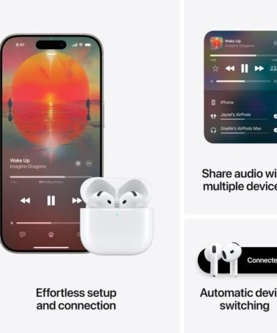 Apple True Wireless In-Ear-Kopfhörer AirPods 4 ANC USB-C & MagSafe 7