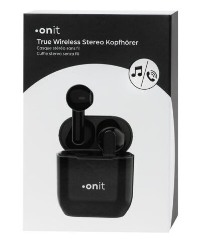 onit True Wireless In-Ear-Kopfhörer Entry Schwarz 4