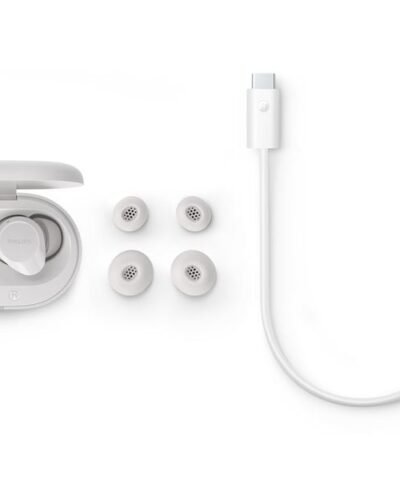 Philips True Wireless In-Ear-Kopfhörer TAT1209WT Weiss 5