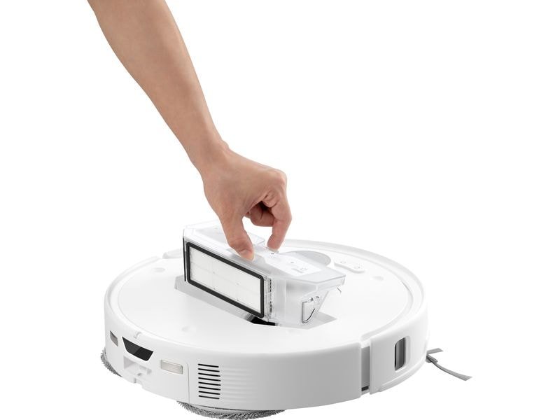 Roborock Aspirateur robot Qrevo Curv Blanc 6
