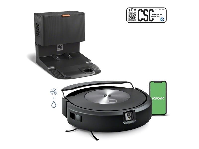 iRobot Robot d’aspiration et d’essuyage Roomba Combo j7+ 2