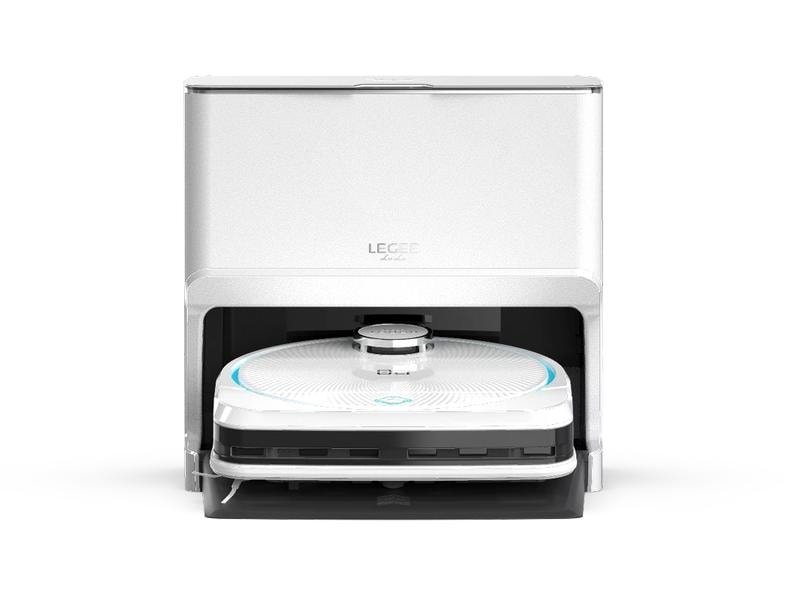 Hobot Robot d’aspiration et d’essuyage Legee D8 avec Clean Base 1