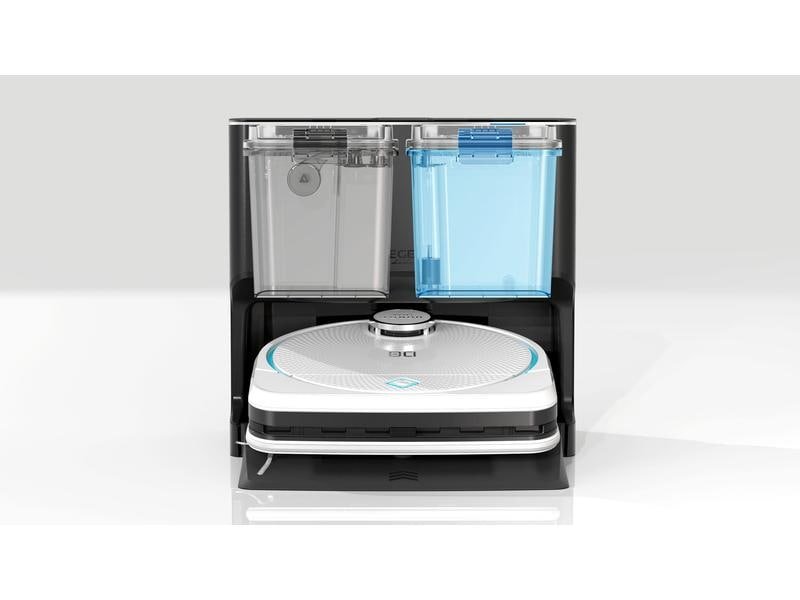 Hobot Robot d’aspiration et d’essuyage Legee D8 avec Clean Base 4
