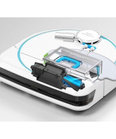 Hobot Robot d’aspiration et d’essuyage Legee D8 avec Clean Base 3