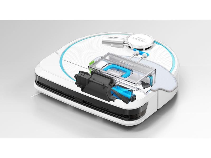 Hobot Robot d’aspiration et d’essuyage Legee D8 avec Clean Base 3