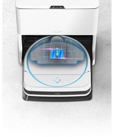 Hobot Robot d’aspiration et d’essuyage Legee D8 avec Clean Base 6