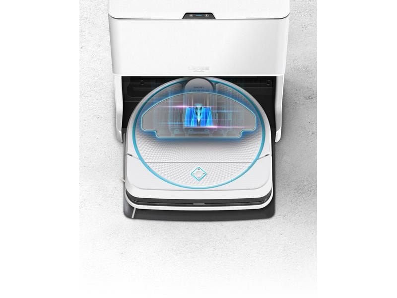 Hobot Robot d’aspiration et d’essuyage Legee D8 avec Clean Base 6